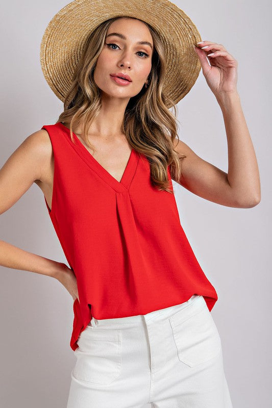 Blusa cuello v