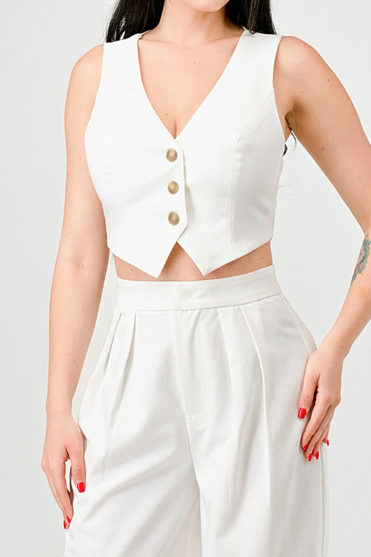 SET Cargo pant y chaleco