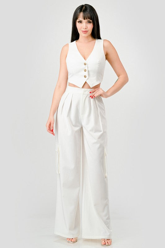 SET Cargo pant y chaleco