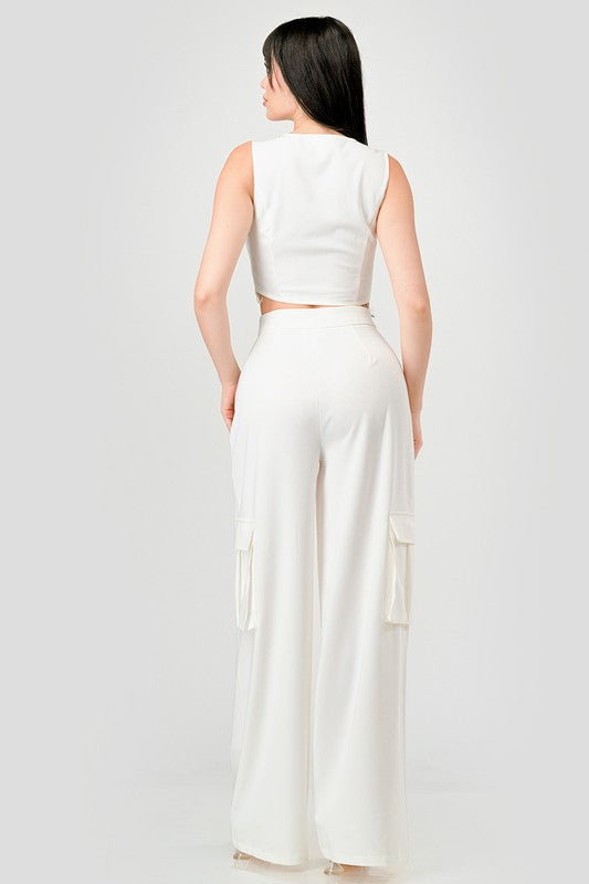 SET Cargo pant y chaleco