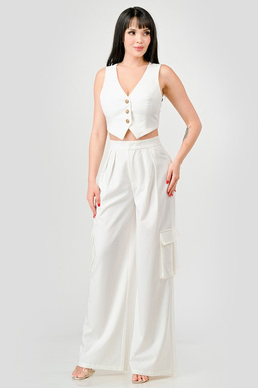SET Cargo pant y chaleco