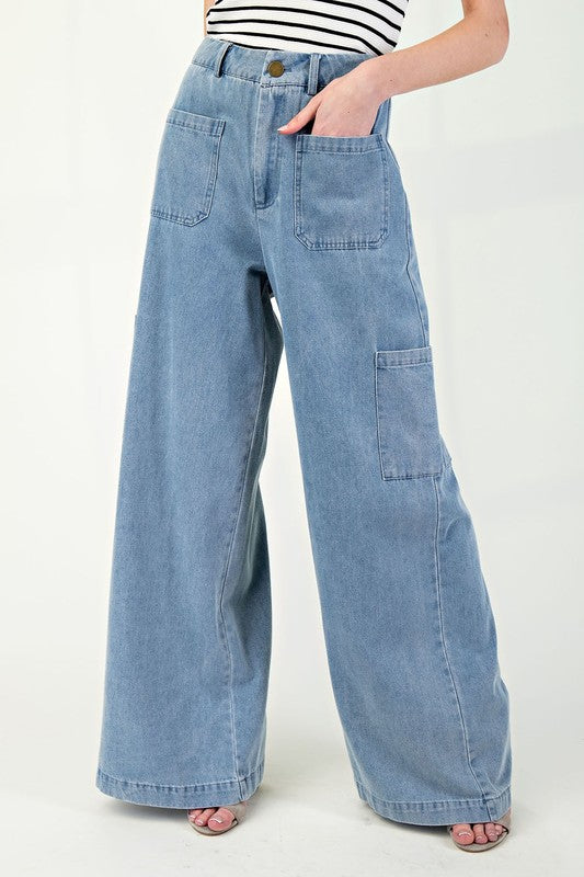 JEANS PALAZO