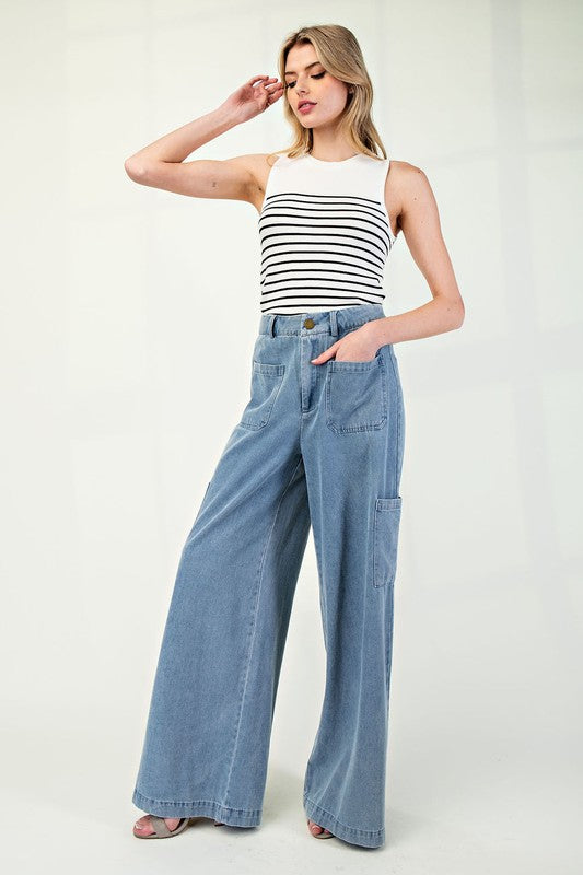 JEANS PALAZO