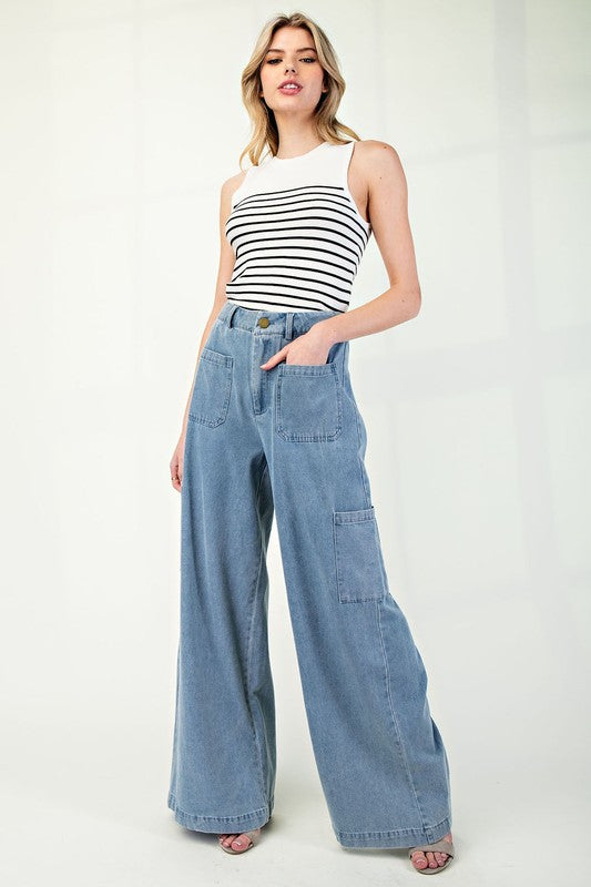 JEANS PALAZO