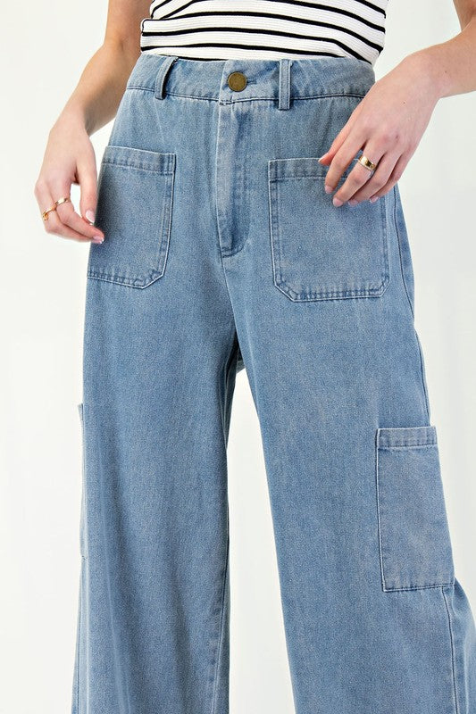 JEANS PALAZO