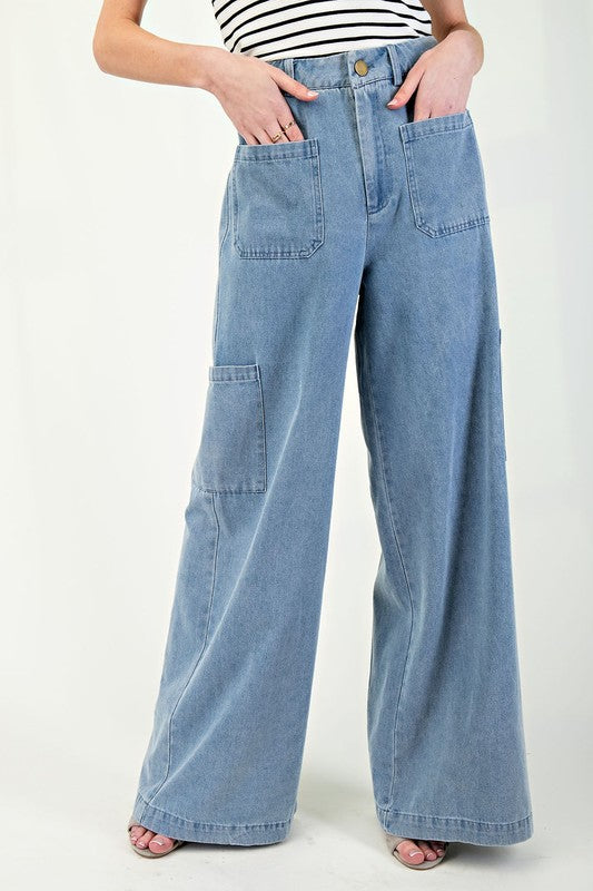 JEANS PALAZO