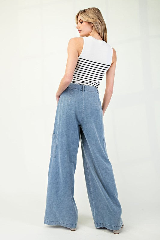 JEANS PALAZO