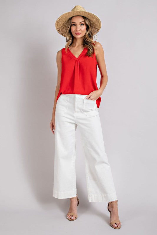 Blusa cuello v
