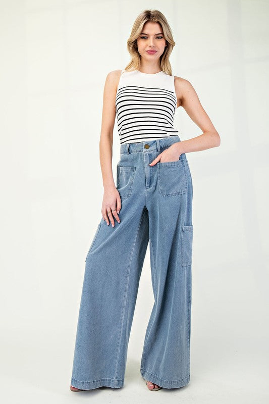JEANS PALAZO
